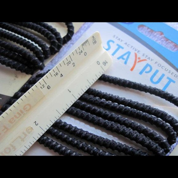 8 Goody High Performance Stayput Hair Bands Slideproof Elastics Secure Hold - Picture 3 of 7